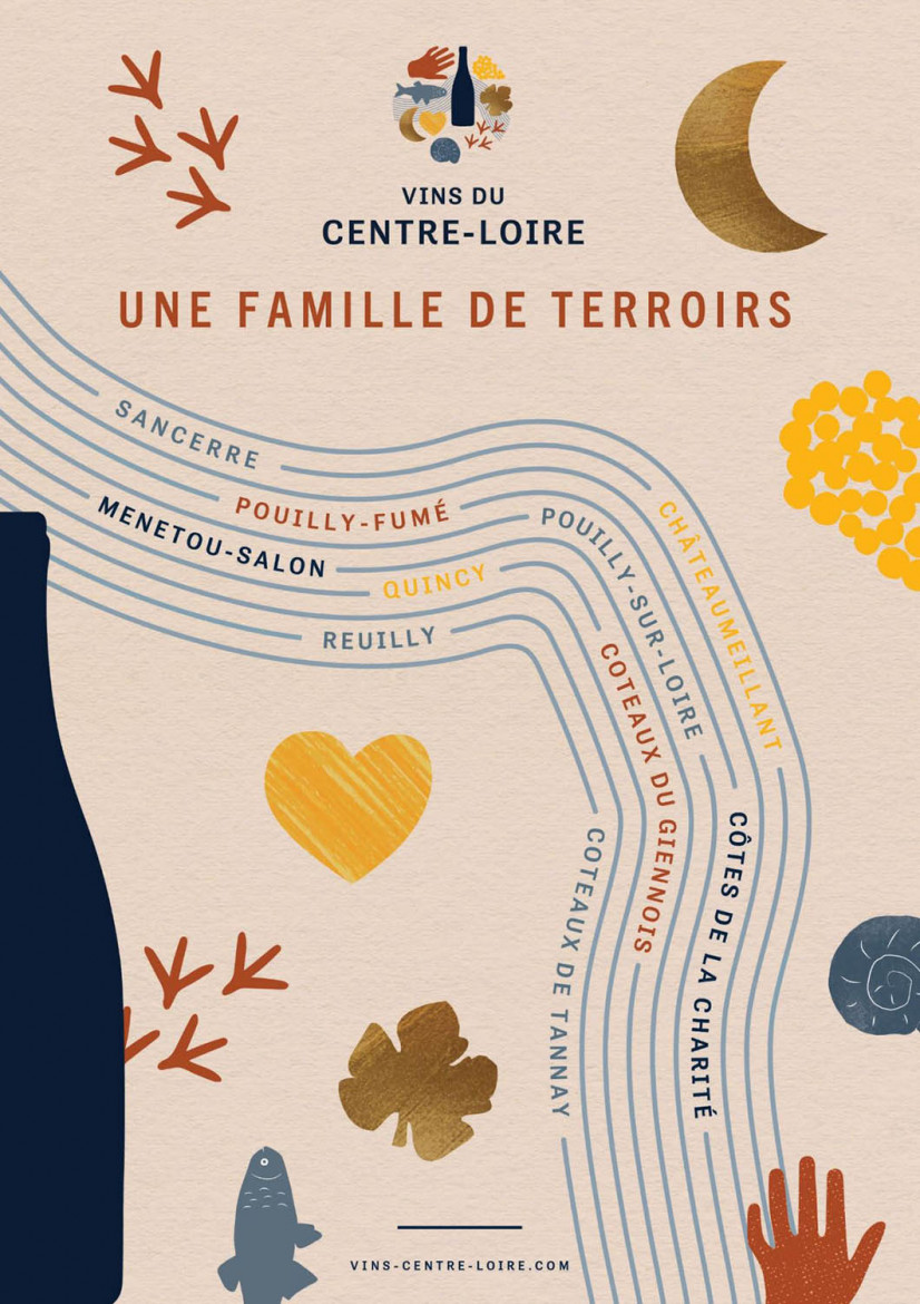 Affiche Vins Centre-Loire